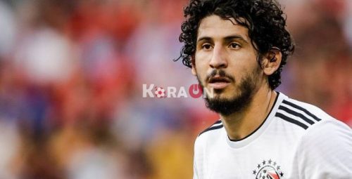 حجازي يبدأ تدريباته مع منتخب مصر بواقي الوجه