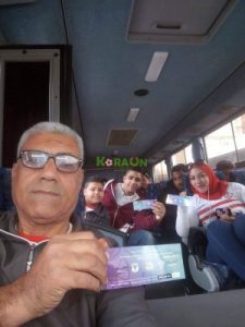 جماهير الزمالك تتجه إلى ستاد برج العرب