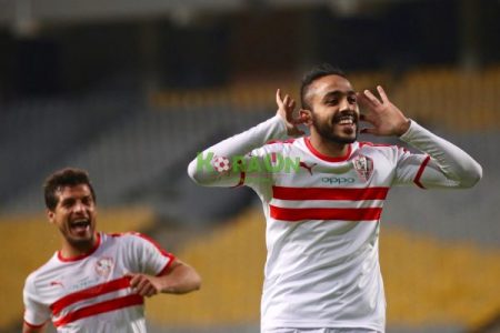 رئيس الزمالك يكشف موقف “كهربا” من مباراة بترو أتليتكو