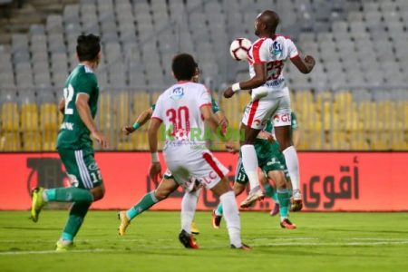 الزمالك يغرد منفردا في صدارة الدوري بالفوز على المصري بثنائية (صور)