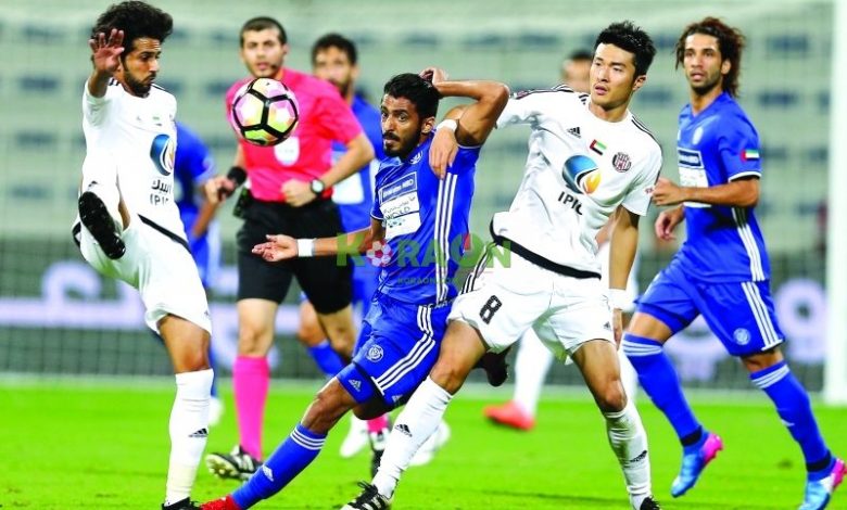 نتيجة مباراة الجزيرة والنصر الدورى الاماراتى