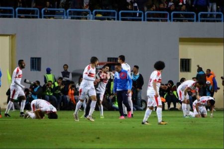 طرد إبراهيم حسن في لقاء الزمالك وبيراميدز