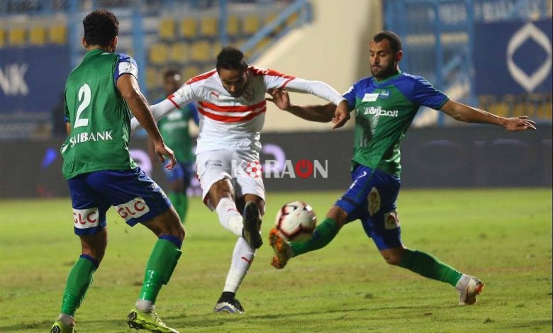 نتائج آخر 5 مباريات من مواجهات الزمالك والمقاصة