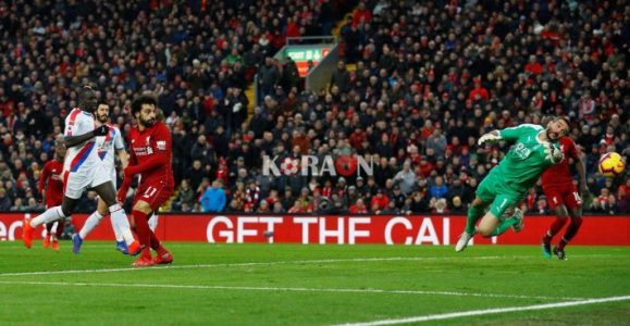 ليفربول يفوز على كريستال بالاس برباعية ومحمد صلاح يدخل التاريخ