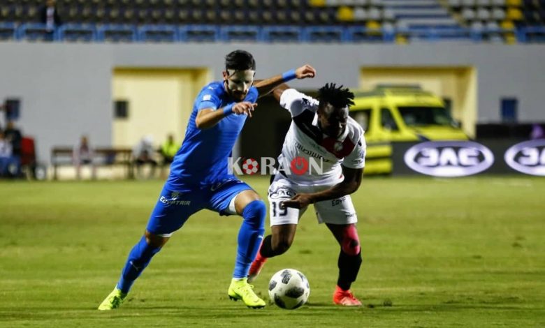 شوط أول سلبي بين الزمالك والنجوم