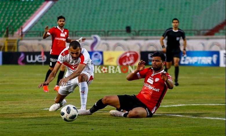 مباراة الزمالك وطلائع الجيش (صور)