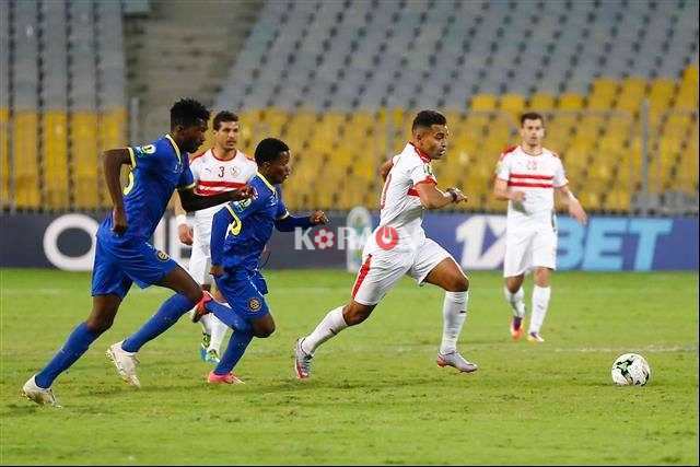 نتيجة مباراة الزمالك وبيترو أتلتيكو الكونفدرالية الافريقية