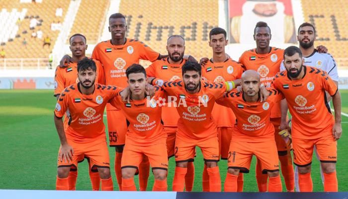 نتيجة مباراة عجمان والفجيرة الدورى الاماراتى