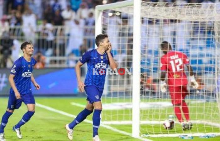 تشكيل الهلال لمواجهة الباطن في الدوري السعودي للمحترفين