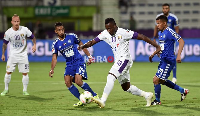 نتيجة مباراة العين والنصر الدورى الاماراتى