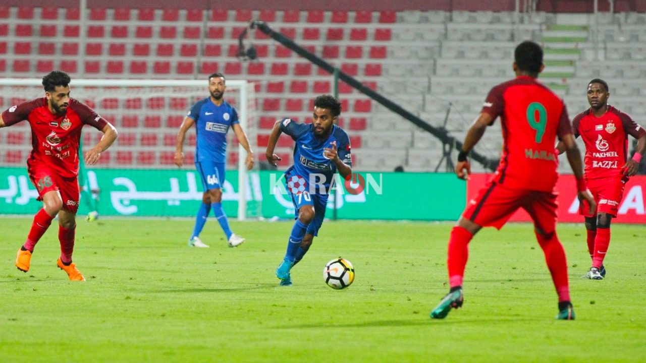 مباراة شباب الأهلي دبي والنصر