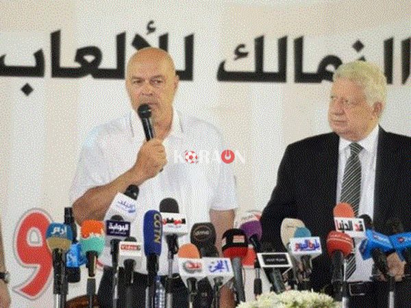 جلسة بين رئيس الزمالك وجروس بسبب خالد جلال