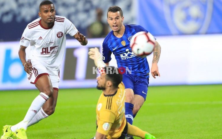 ترتيب الدوري السعودي للمحترفين قبل مباراة الهلال والفيصلي