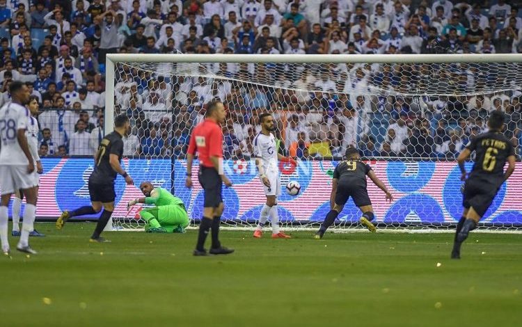 نتيجة مباراة الهلال والنصر الشوط الأول في نهائي كأس الملك