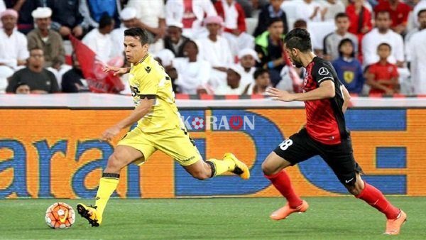 نتيجة الشوط الأول مباراة الوصل وشباب الأهلي فى دوري الخليج العربي الإماراتي