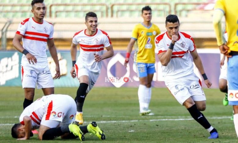 موعد مباراة الزمالك والانتاج الحربي الدوري المصري