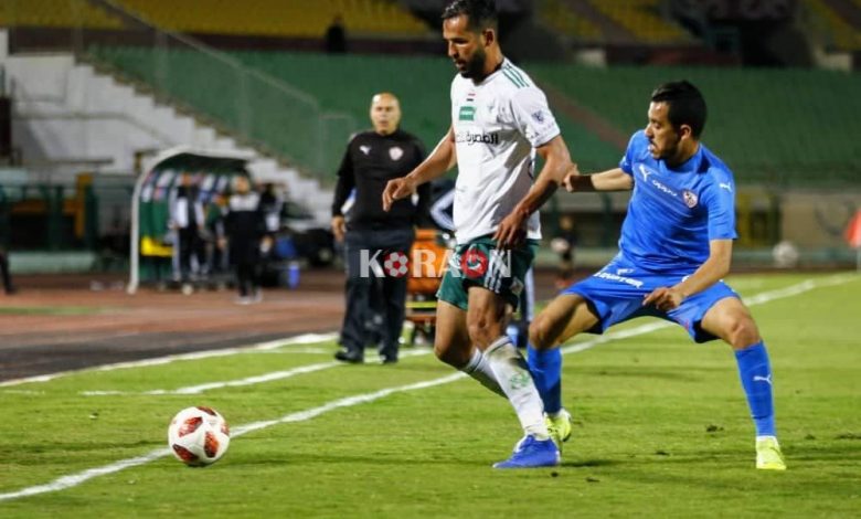 نتيجة مباراة المصري والزمالك الدورى المصرى