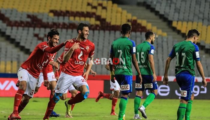 نتيجة مباراة الأهلي ومصر المقاصة الدورى المصرى