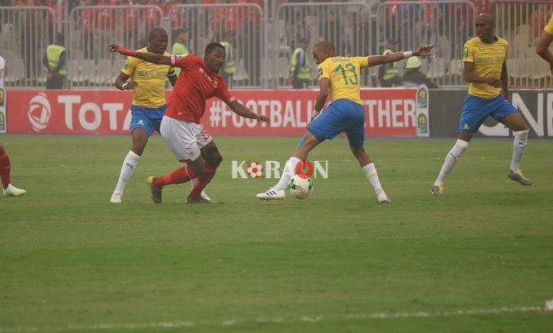 بطاقة مباراة الأهلي وصن داونز دوري أبطال إفريقيا