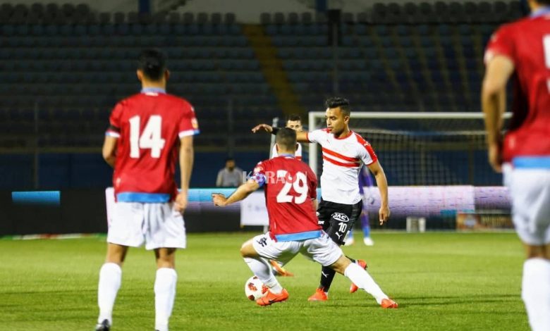 بطاقة مباراة الزمالك وبيراميدز في نهائي كأس مصر