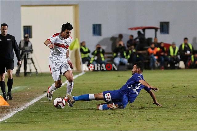 احمد زيزو ينتظم في تدريبات الزمالك