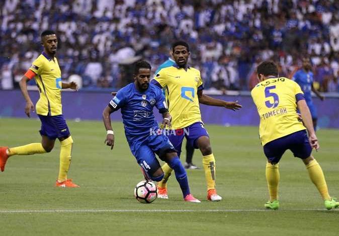 التعاون يفوز على الهلال فى الدورى السعودى