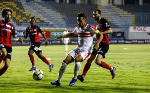 مباراة الزمالك والداخلية