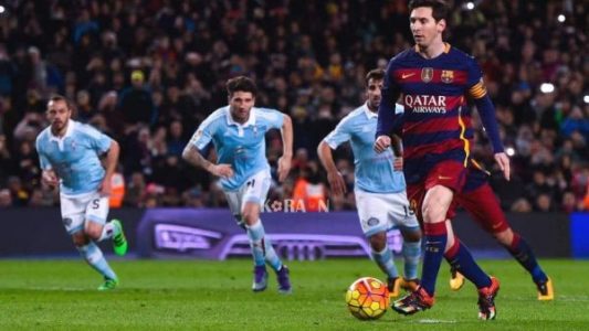 برشلونة يحقق الفوز على سيلتا فيغو فى الدورى الاسبانى