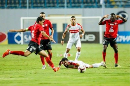 نتيجة مباراة الداخلية والزمالك الدورى المصرى