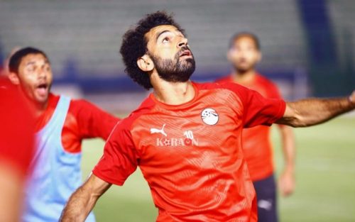 حذاء محمد صلاح في أمم إفريقيا 2019.. صورة