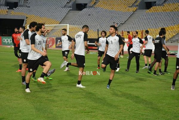 منتخب مصر يؤدي مرانه الأول استعدادا لأمم إفريقيا.. صور