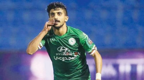 النصر السعودي يرسل خطاباً رسمياً لنادي الاتفاق لضم الكويكبي