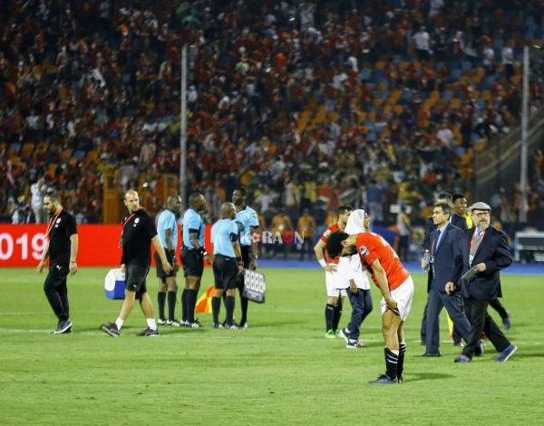 صور مباراة مصر وجنوب إفريقيا وحزن الجماهير بعد الخروج من أمم إفريقيا