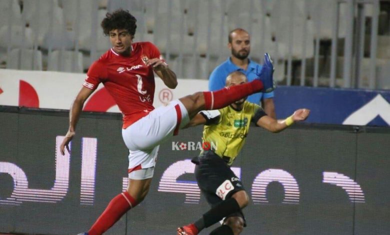 صور مباراة الأهلي والمقاولون العرب في الدوري المصري