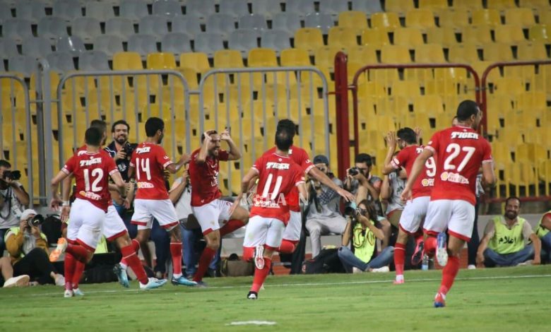 نتيجة مباراة الأهلي والمقاولون العرب الدوري المصري