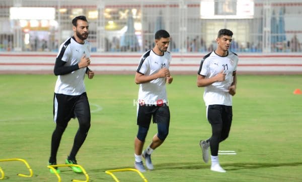 تدريب حراس الزمالك بكرات اليد