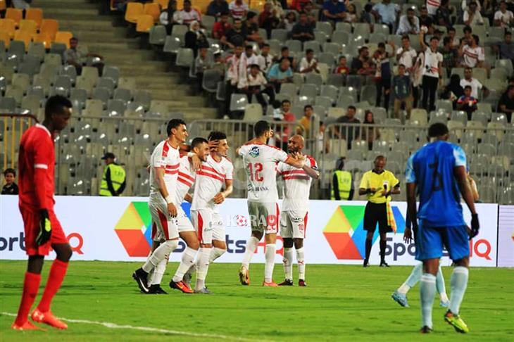 موعد وتوقيت مباراة الزمالك وديكاداها الصومالي