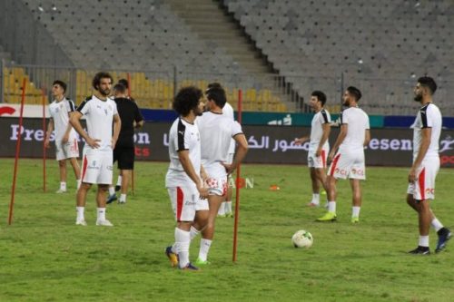 الزمالك كامل العدد قبل مواجهة الأهلي