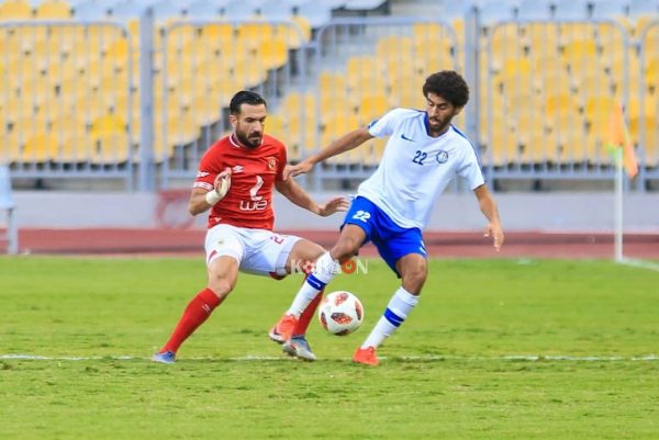 أهداف مباراة الأهلي وسموحة اليوم في الدوري المصري