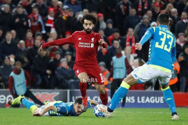 ملخص مباراة ليفربول ونابولي دوري أبطال أوروبا