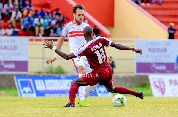 إعادة مباراة الزمالك وجينيراسيون فوت السنغالي دوري أبطال إفريقيا