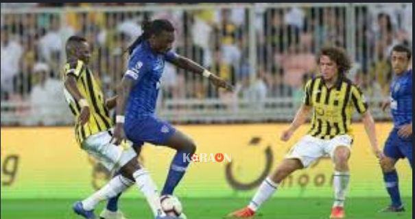 نتيجة مباراة الهلال والاتحاد في الشوط الأول