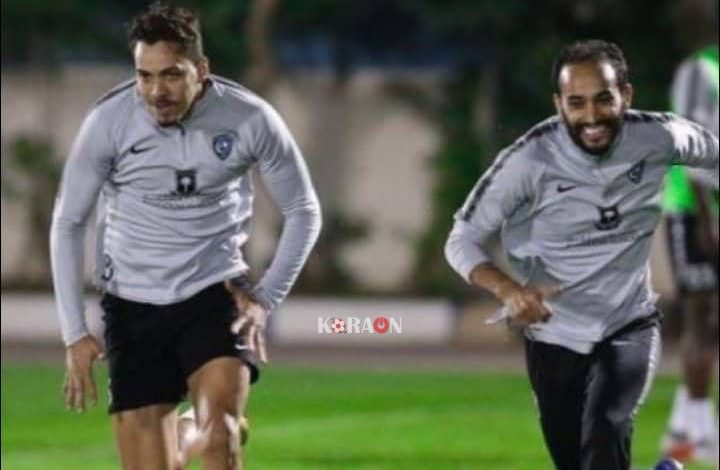 إدواردو وعطيف يحضران لقاء الاتحاد دعماً لزملائهم