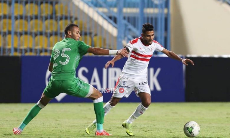 اهداف مباراة الزمالك والاتحاد السكندري الدوري المصري