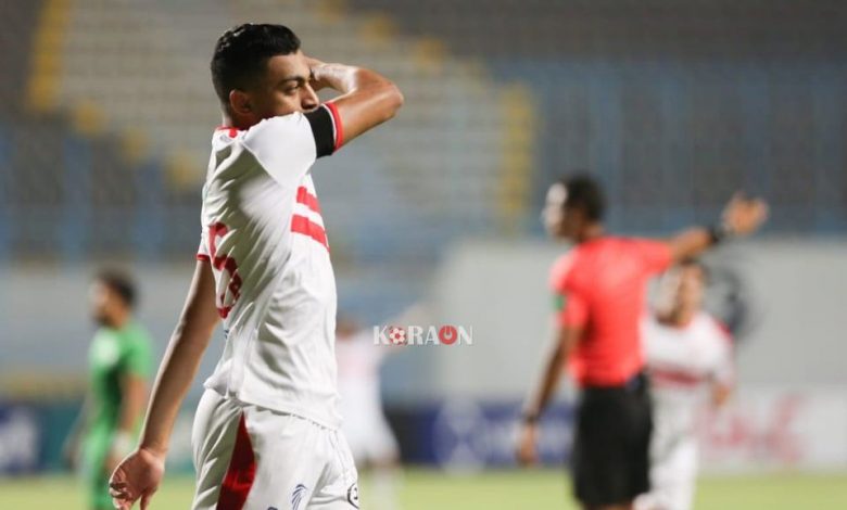 رقم تاريخي لمصطفى محمد مع الزمالك