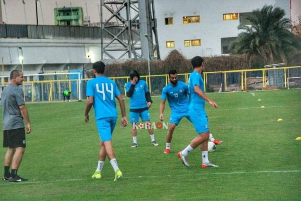 الإسماعيلي يخوض مرانه الاخير استعدادا لنادي مصر