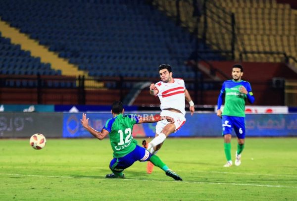 نتيجة وملخص مباراة الزمالك ومصر المقاصة الدوري المصري