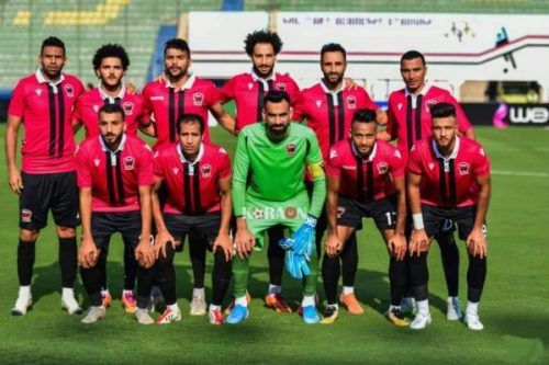 بطاقة مباراة الإنتاج الحربي ونادي مصر الدوري المصري