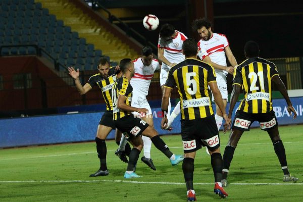 مباراة الزمالك والمقاولون