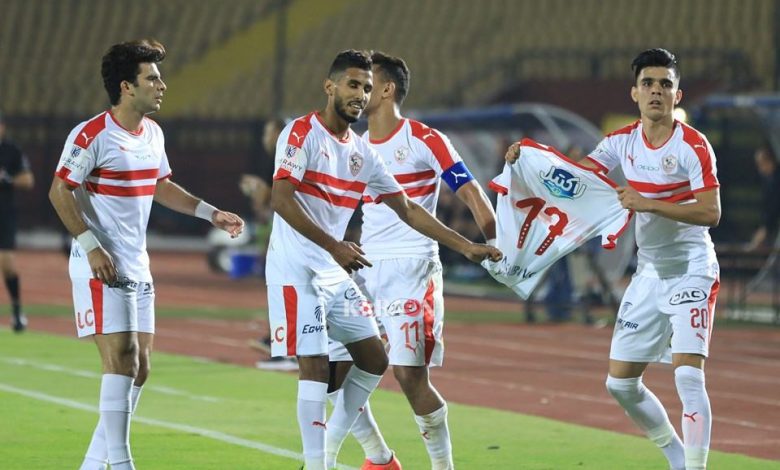 محاضرة فنية للاعبي الزمالك قبل مران اليوم